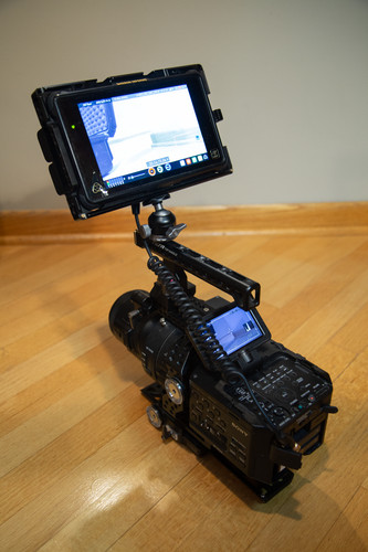 Sony nex fs700r w shogun - 4k,