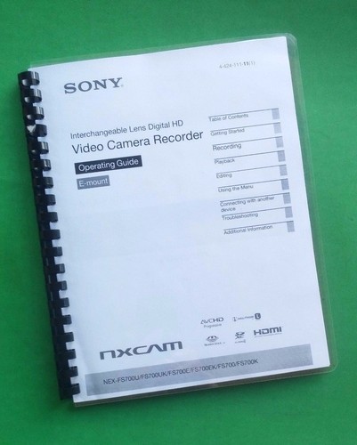 Manuale uso per - per, videocamera