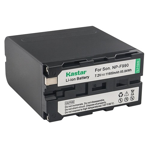 Kastar f990 battery for - np-f990,