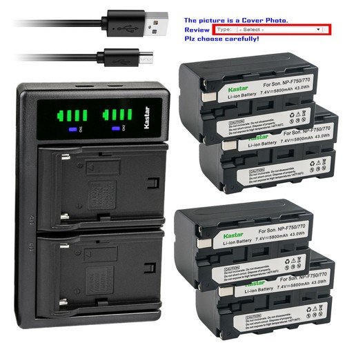 Kastar battery lcd dual - kastar,